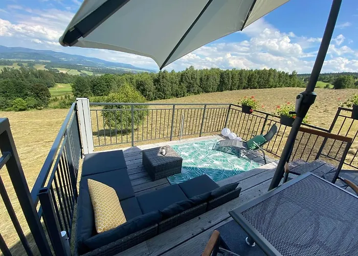 W Widokowej Osadzie Holiday home Miedzylesie (Silesia)